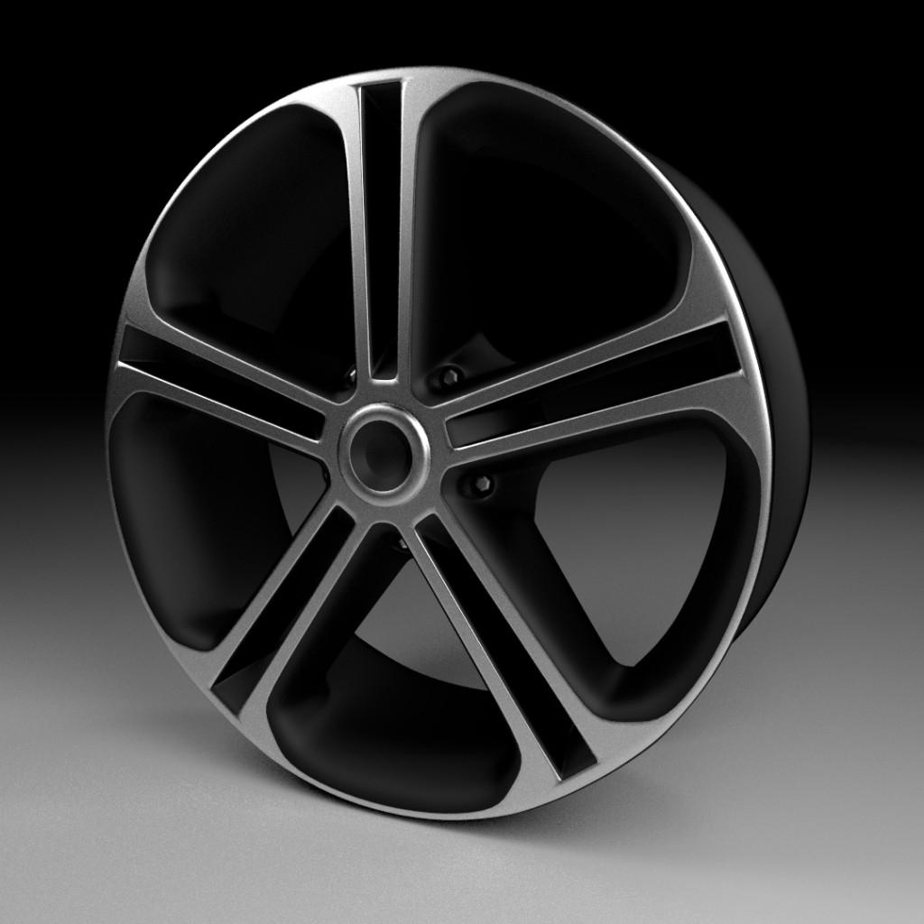 High-Poly Wheel 2 preview image 1